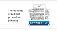Download Christopher Stone's The doctrine of judicial precedent with special reference to the cases concerning seriously ill new born infants publication
