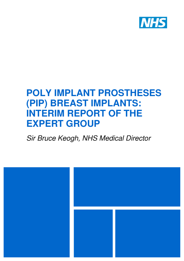NHS PIP Implant Expert Report advice pdf download